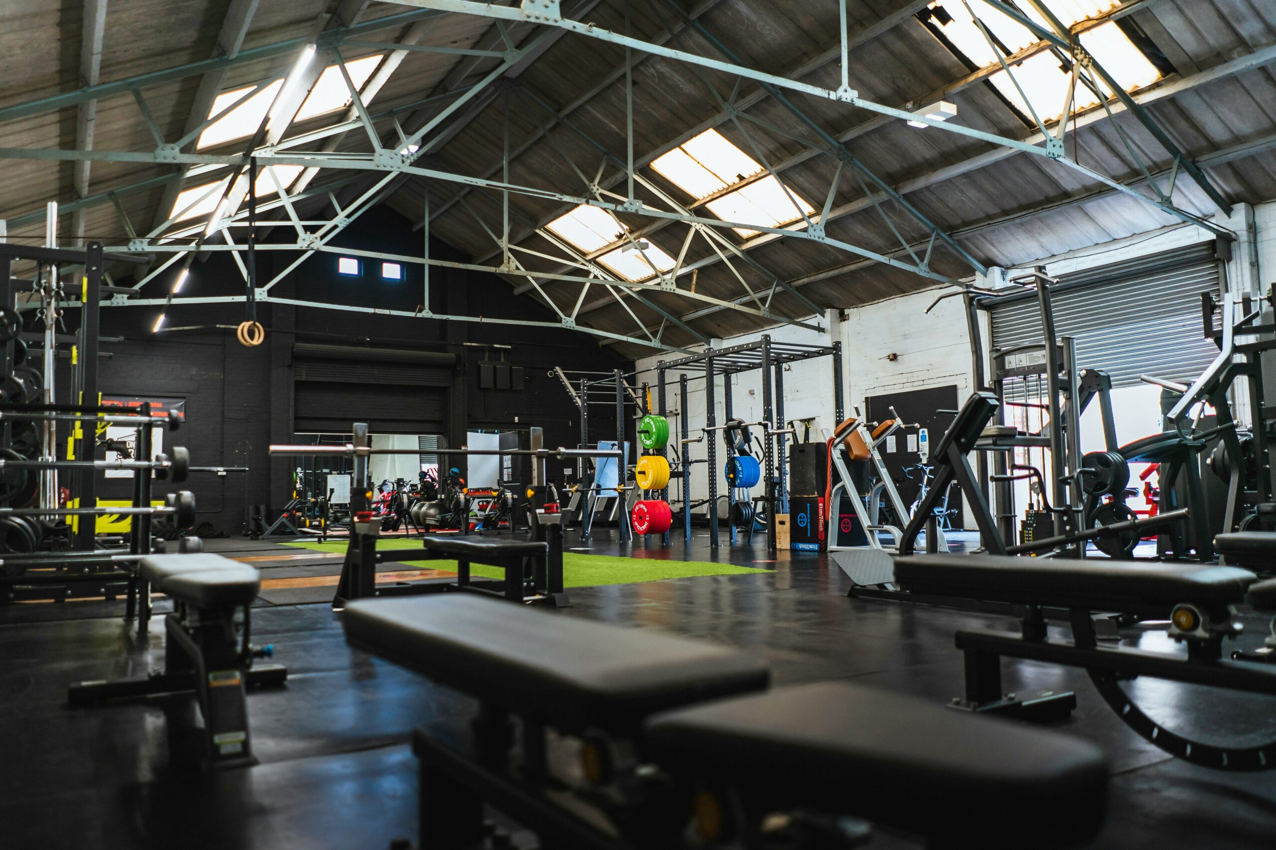 Salle de sport equipee